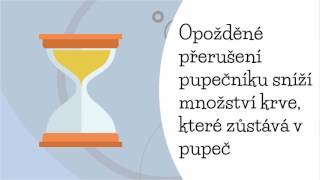 Co je opožděné přerušení pupečníku?