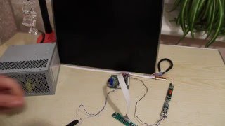 Подключение универсального скаллера к матрице ноутбука