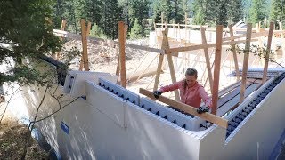 THE FINAL ROW! (Finishing ICF Home Construction)