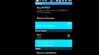 Как запустить PHP код на Android смартфоне