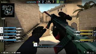 CS:GO POV Demo Complexity oBo (27/23) vs MIBR (de_mirage)