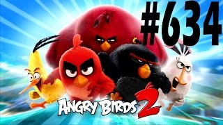 Angry Birds 2-Bamboo Forest Madagooscar Level-634 Three Star Walkthrough