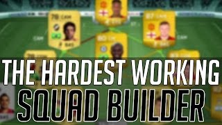 THE AFFORDABLE HIGH / HIGH WORKRATE HYBRID SQUAD (CHEAP) | FIFA 14 Ultimate Team Squad Builder