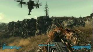 Fallout 3 pilotable vertibird mod