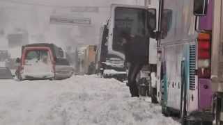 Снегопад в Кеве Март 2013 снег в Киеве Катастрофа