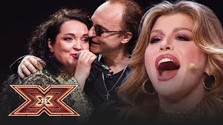 Au venit cu aer clasic și cu energie bună! Trupa Duo Harmony cântă „Stumblin’ In”, la X Factor