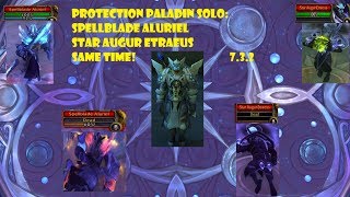 Solo 2 Nighthold Bosses [SAME TIME] 7.3.2