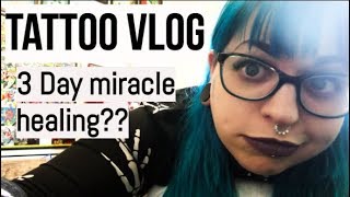 Leg Tattoo & "Miracle" Healing(??) Vlog // Emily Boo