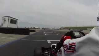 Karting Crash at Cal Speed 4/7/13