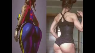 This Chick Has a Phat Muscle Ass