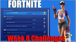 Fortnite Battle Royale Season 9: Week 8 Challenges