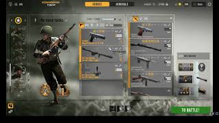 Heroes and Generals - My Characters on all Factions