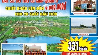 Đất Eco Sun Nhơn Trạch 330 Tr/Lô Góp 0% LS. TEL: 0909147086