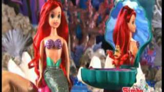 Little Mermaid SIMBA Ariel's Salon & Changing Colors Ariel Commercial
