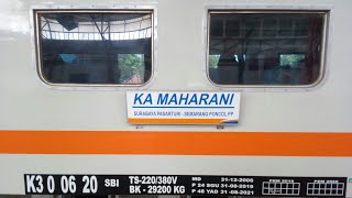 #TripNyepur 34 : Naik KA Maharani dari Semarang Poncol ke Surabaya Pasar Turi | Kok gini ya?