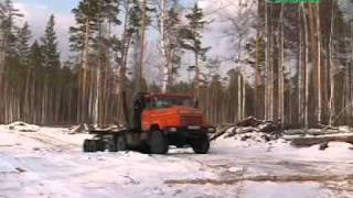 КрАЗ - ЛЕСОВОЗНАЯ ТЕХНИКА
