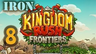 Kingdom Rush Fronteirs Прохождение Snapvine Bridge iron veteran #8