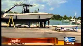 Charter captain falls overboard