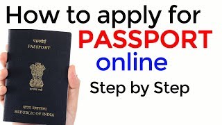 How to Apply for fresh Indian Passport Online