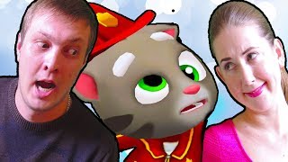 МОЙ ГОВОРЯЩИЙ ТОМ БЕГ ЗА ЗОЛОТОМ #6 МУЛЬТИК ПРО КОТИКОВ мультик игра KatAlex