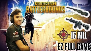 FULL GAME 16 KILLS AIM MAKIN LURUS? :O