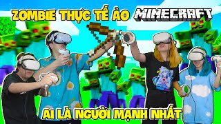 PHONG CẬN SAMMY THỬ THÁCH 24 GIỜ SỐNG TRONG THỰC TẾ ẢO MINECRAFT NGOÀI ĐỜI THẬT*MINECRAFT REAL LIFE