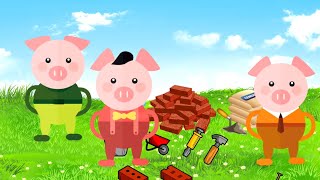 Три поросенка Детская сказка Мультик для детей