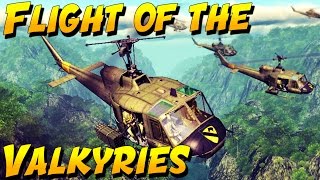 FLIGHT OF THE VALKYRIES!  (Heliborne Gameplay and Epic Moments)