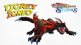 [DLC] Monster Hunter Stories  | Tigrex Ígneo - Armadura y Monstie [Español]