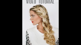 TUTORIAL | Side Braid by Barefoot Blonde