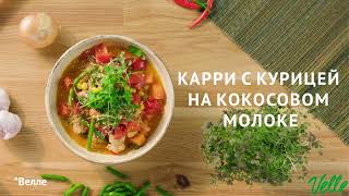 Карри с курицей на кокосовом молоке | Рецепты от Velle