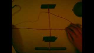 macramé de platte knoop