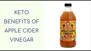 WHY APPLE CIDER VINEGAR WORKS FOR WEIGHT LOSS ON KETO