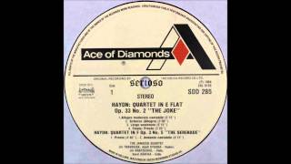 Haydn, String Quartet Op 33 No 2 ,Joke, Op 3 No 5 Serenade, 1,2mov, janacek quartet