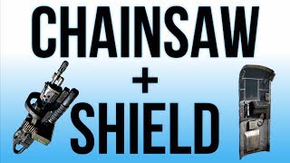 Chainsaw + Riot Shield Combo - Tanking for zVitiate - Call of Duty Ghosts Gameplay