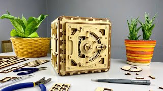 Assembling Ugears Mechanical 3D Safe