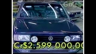 Veja quanto custava Gol GTI em1990, Gol GTS, Santana Executivo Reginaldo de Campinas