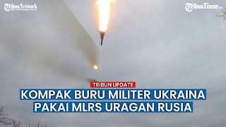 MLRS Uragan Rusia Beraksi, Luncurkan Serangan Roket 220 mm Berkali-kali