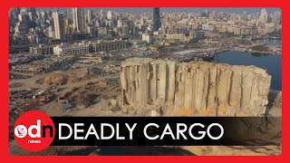German Ship Prepares to Remove Deadly Cargo from Site of Massive Beirut Port Explosion