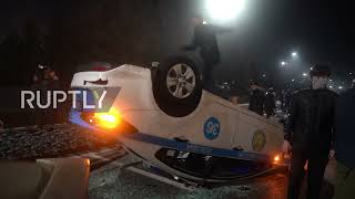 Kazakhstan: More than 200 people detained during protests against higher fuel prices in Almaty