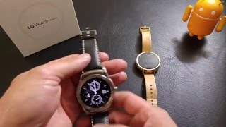 Android Wear & the LG Watch Urbane