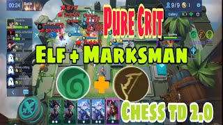 CHESS TD 2.0 | ELF + MARKSMAN SYNERGY | MOBILE LEGENDS
