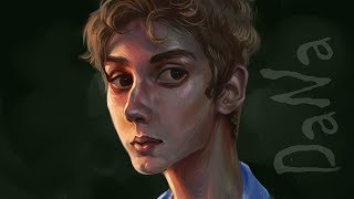 этюд портрет / SPEEDPAINT (Paint Tool Sai)