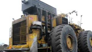Letourneau loader cold start up