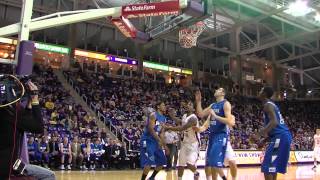 UNI Men's Basketball: Anthony James clips