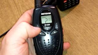 Рация вектор w-48 и Retevis