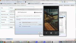 Make My WP7 App Demo