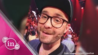 Mark Forster dreht Insta-Story bei "The Voice"-Halbfinale!