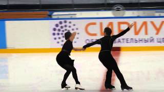 Elena Ilinykh Ruslan Zhiganshin SP Russian Open Skates 2015  1080p 60fps