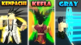 KENPACHI, KEFLA & GRAY LVL 100!! (Showcase) | Roblox: Anime Cross 2